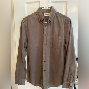 Men’s Taylor Stitch The Jack Shirt, color: walnut cord, size: small (38)